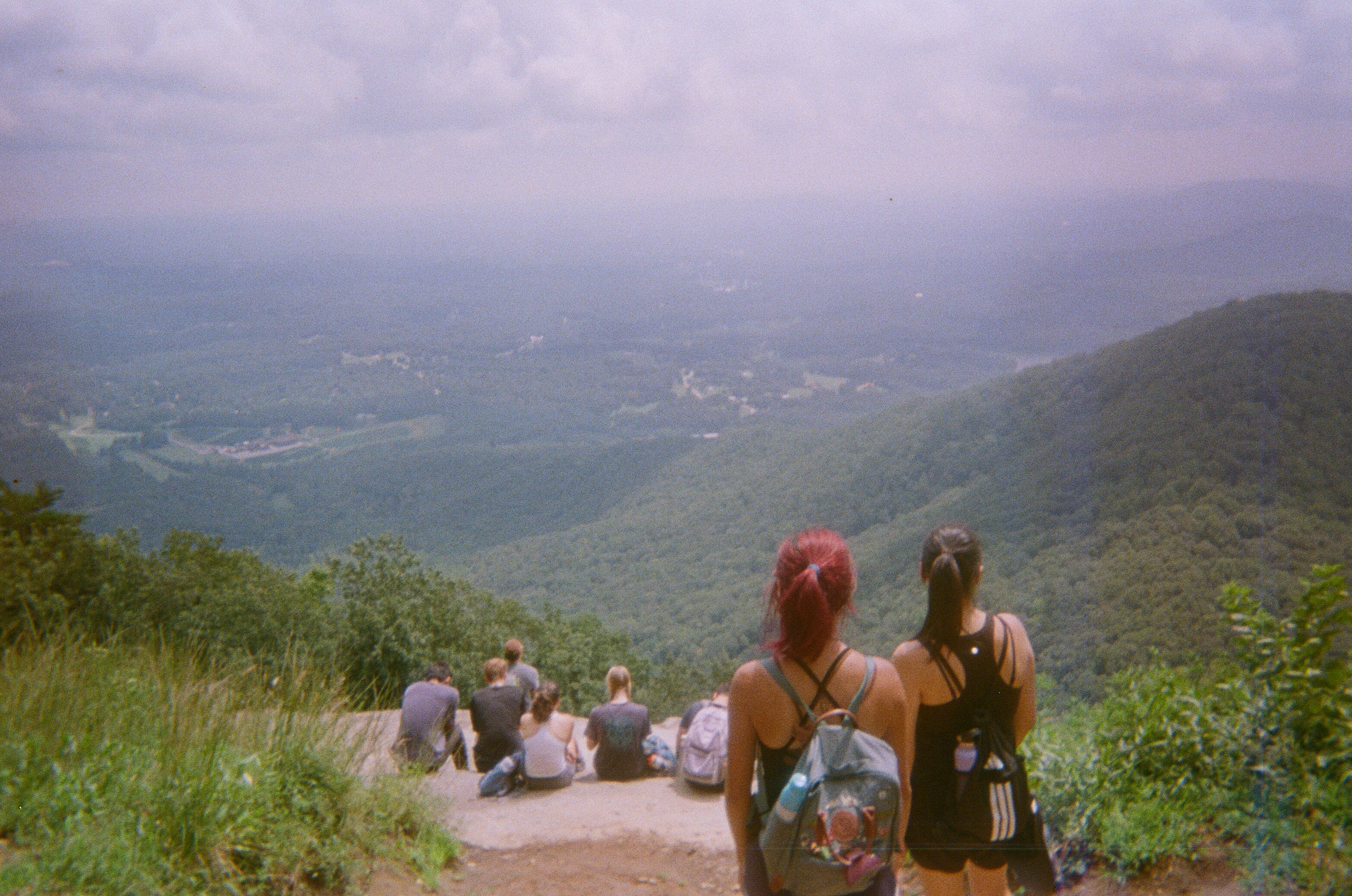 view of georgia from top of a mountain